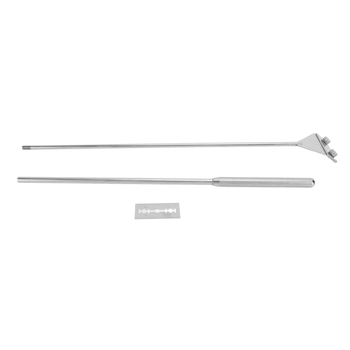 Aquarium Algen Schraper Multifunctioneel Afneembaar Roestpreventie Vis Tank Schraper Reiniger Gereedschap gray