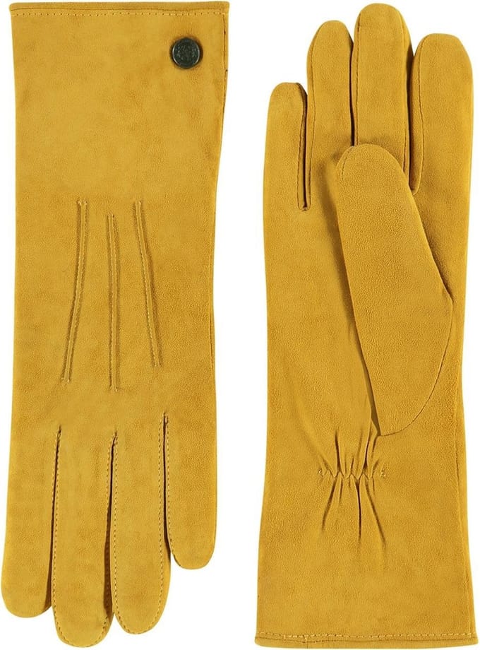 Laimbock handschoenen Boretto mustard gold - 7.5