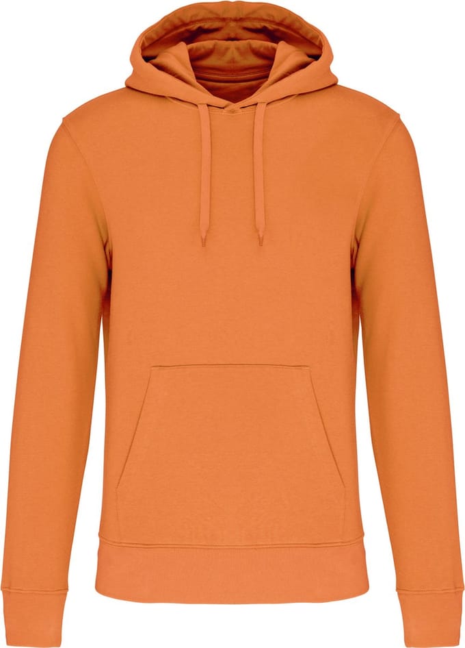 Kariban Ecologische herensweater met capuchon K4027 - Light Orange - M