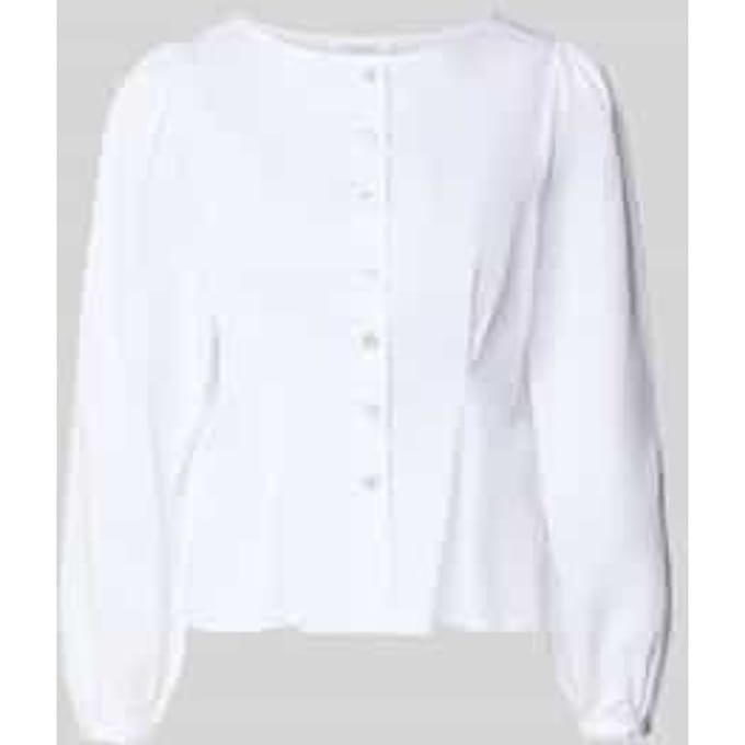 Blouse van puur katoen met knoopsluiting