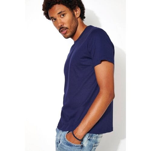 Desoto T-Shirt Uni Roundneck Navy / male