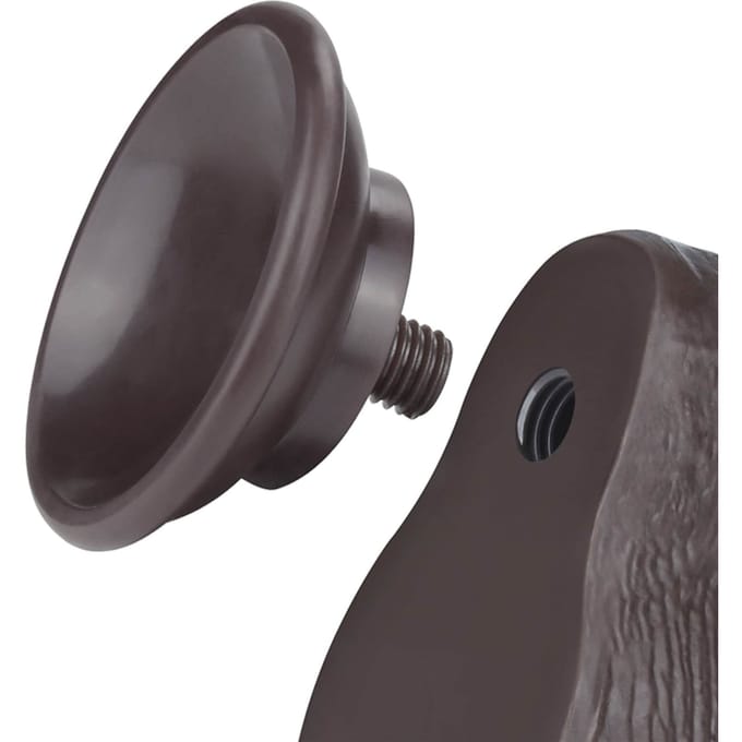 LoveToy - Aftrekbare dildo 19,5 cm (Ø 3,7 cm) - Zwart