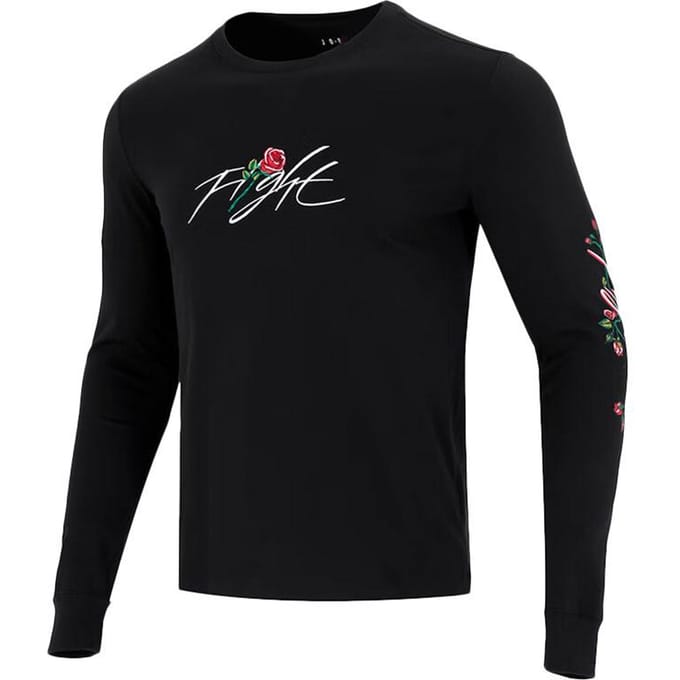 Jordan Sweatshirts Heren Zwart Ronde Hals Normaal Regular S black