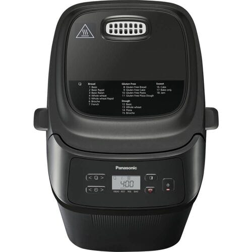 Panasonic SD-PN100 Mini-broodbakmachine Timerfunctie, 18 automatische programmas 400 g Zwart