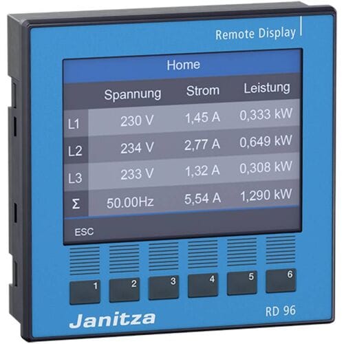 Janitza RD 96 für UMG 800 / UMG 801 Digitaal display