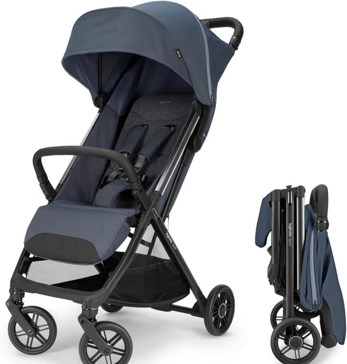 Lichte Kinderwagen Vanaf Geboorte Tot 22 Kg - Compact en Met Veel Ventilatie