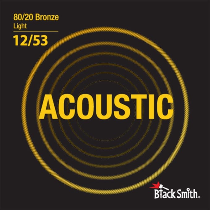 BlackSmith BR-1253 Snaren voor Akoestische Gitaar (12-53) Light
