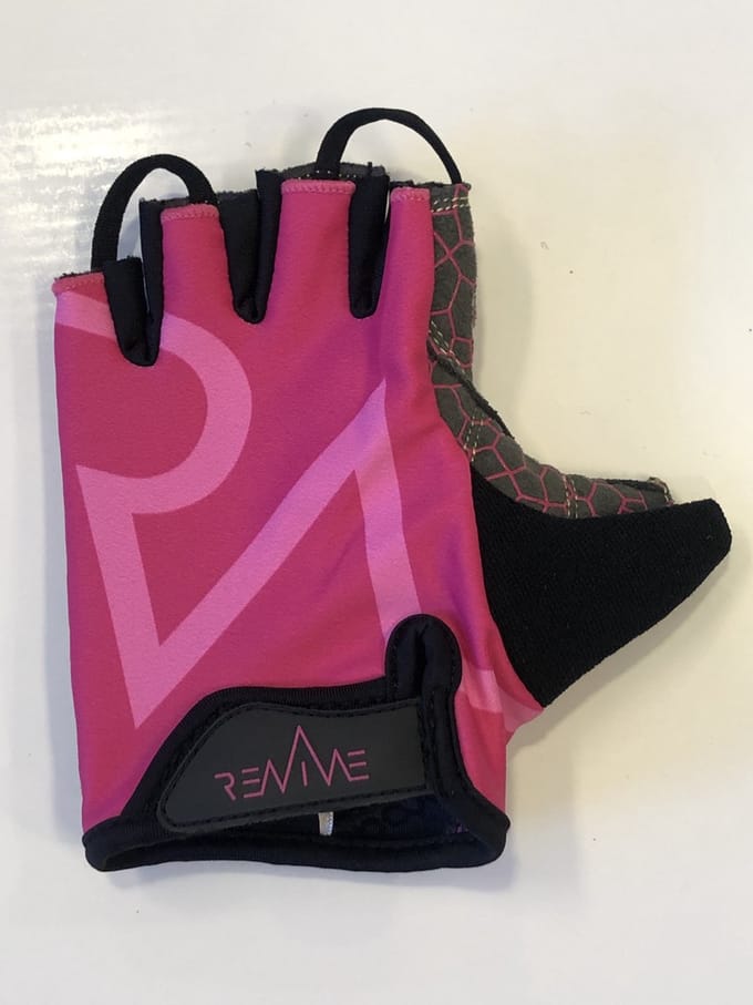 REVIVE Sporthandschoen Pink maat S- extra grip - handige lussen