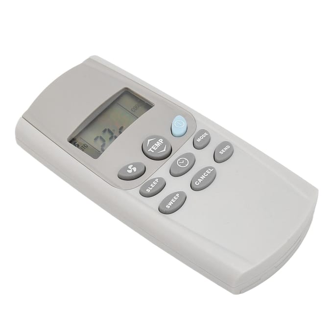 CR 002 Télécommande de Climatiseur Transmission Stable Télécommande AC de Remplacement pour Climatiseur Carrier gray