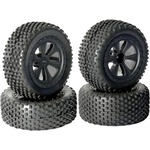 Reely RE-7577274 Reserveonderdeel Complete wielen voor en achter