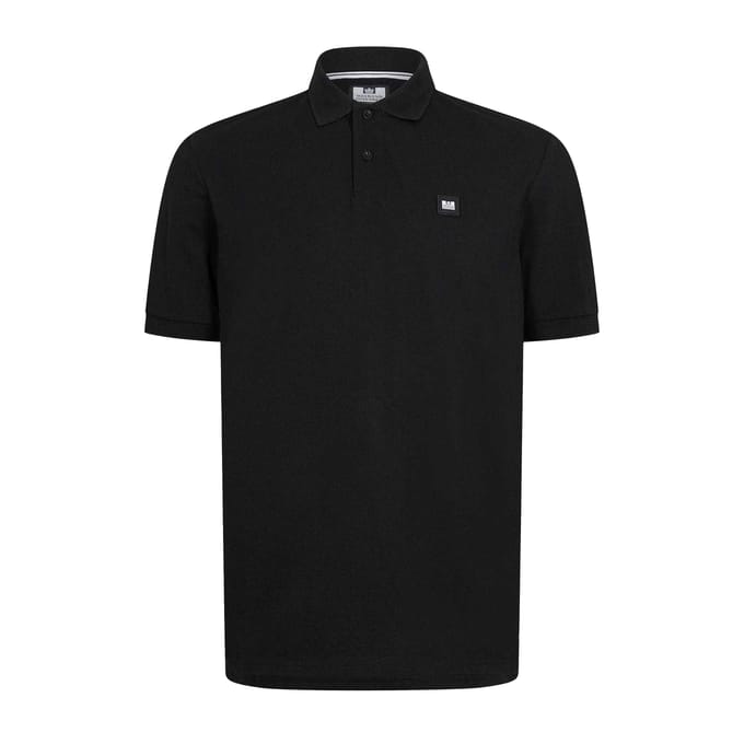Weekend Offender Heren Barnum Poloshirt met Korte Mouwen (Zwart)