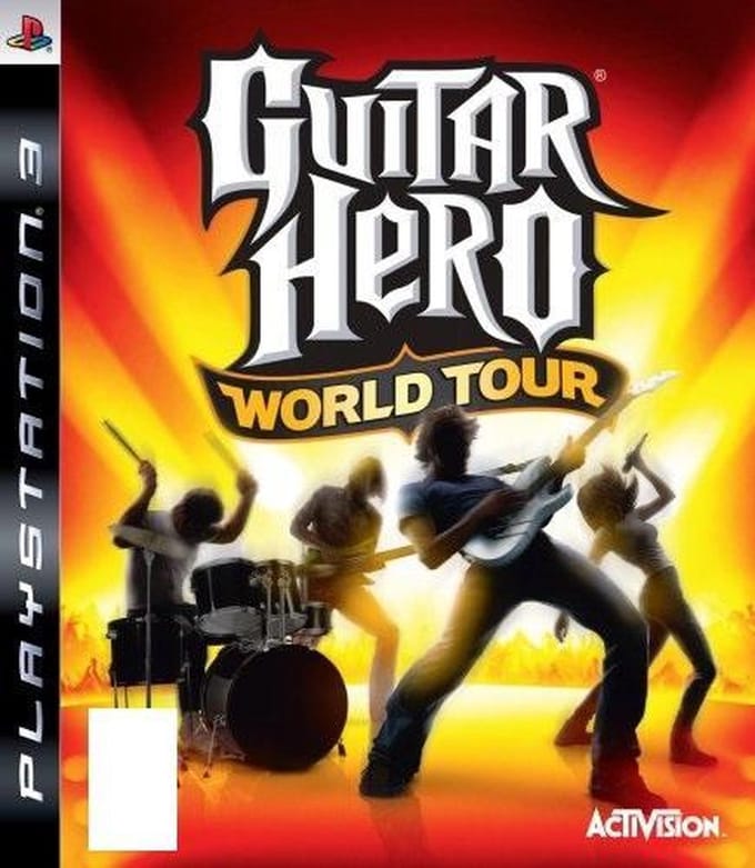 Activision Guitar Hero: World Tour, PS3 Engels PlayStation 3
