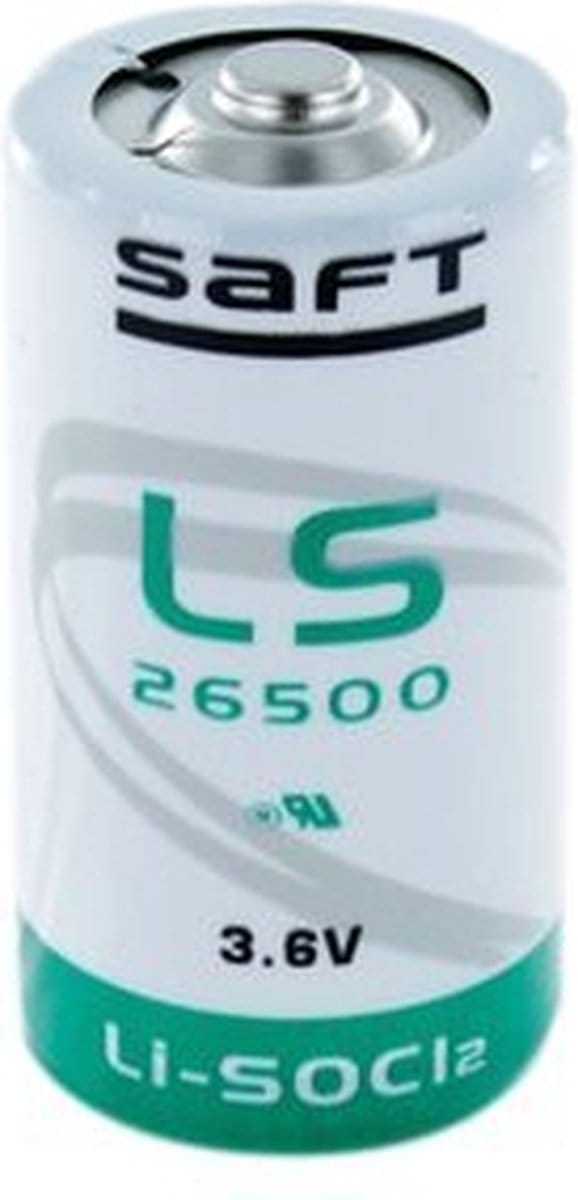 Saft LS26500 Lithium C 3.6v 7700mAh