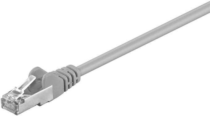 CAT 5e Network cable SF / UTP gray
