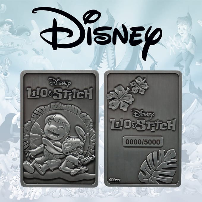 FaNaTtik Lilo & Stitch Ingot Limited Edition Coins