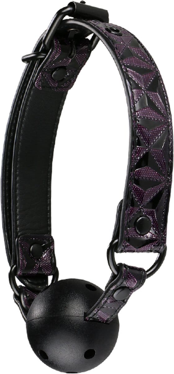 Blaze Ball Gag Purple