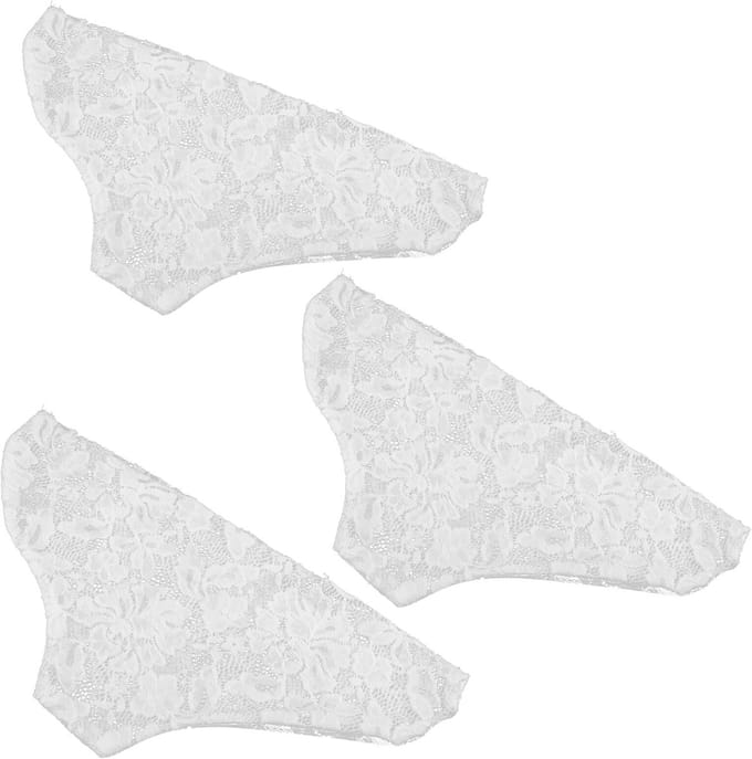 Kledinghangerhoezen - Hangerbeschermers - Kleding Beschermen - Antislip Kant - 3 Stuks - Wit