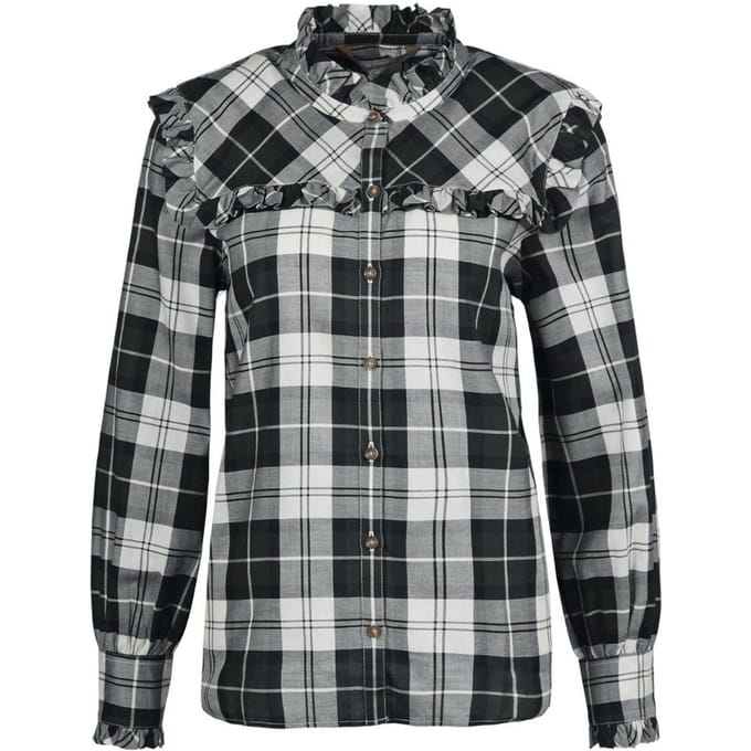 Barbour - Shirt Squares Black LSH1561
