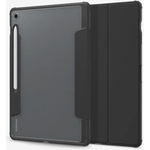 Spigen Ultra Hybrid Pro Hoesje Geschikt voor Samsung Galaxy Tab S10 FE Plus - Back Cover met Air Cushion - Zwart