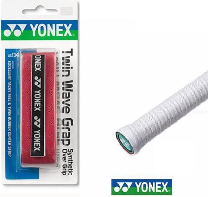 Yonex Twin Wave - dubbel geribbelde grip | AC139EX | rood