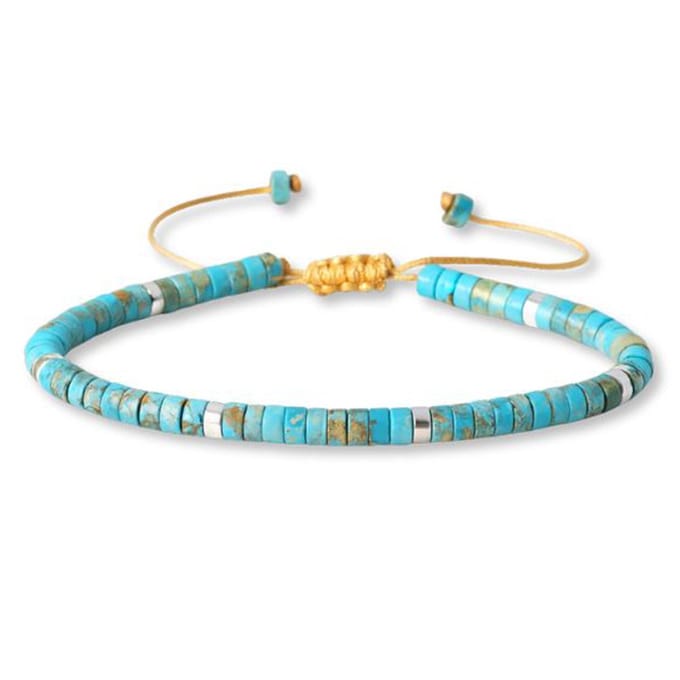 Marama - Herenarmband Imperial Jaspis - Handgemaakt - Verstelbaar