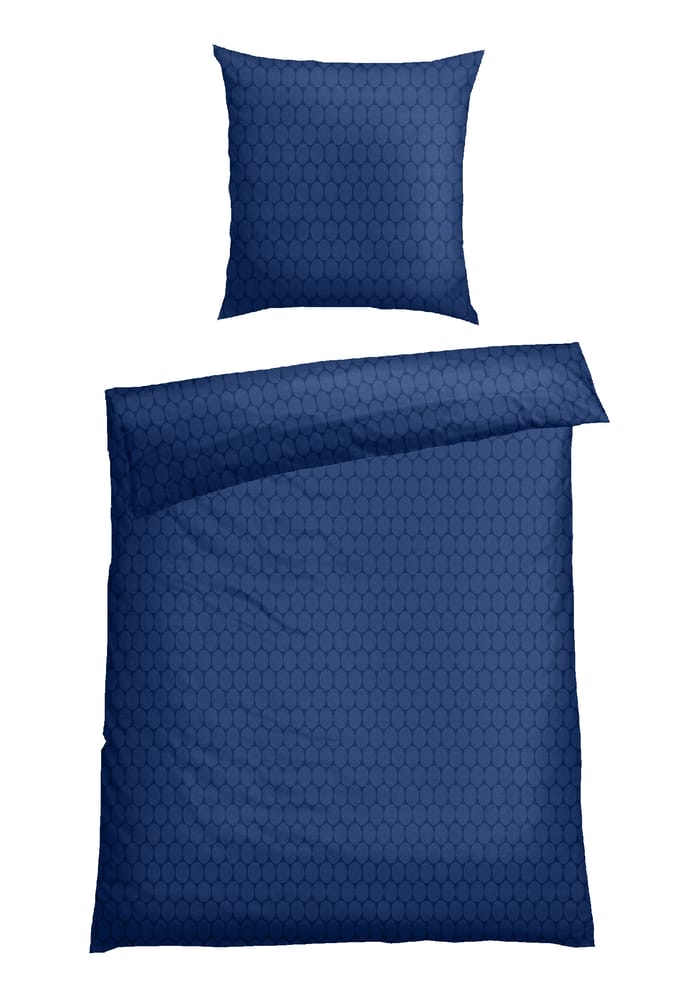 Beddengoed, 2-delig, blauw - fijne bever 135*200
