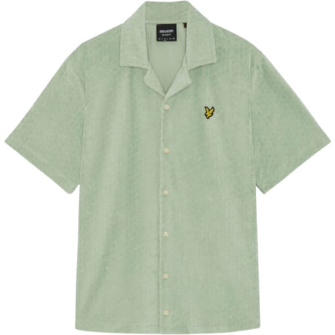 Lyle and Scott Lyle&scott honeycomb korte mouw overhemden sw2407v