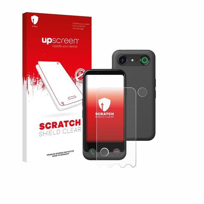upscreen - Screenprotector voor Doro Aurora A10 (Voor+Camera) - Folie Beschermfolie transparant