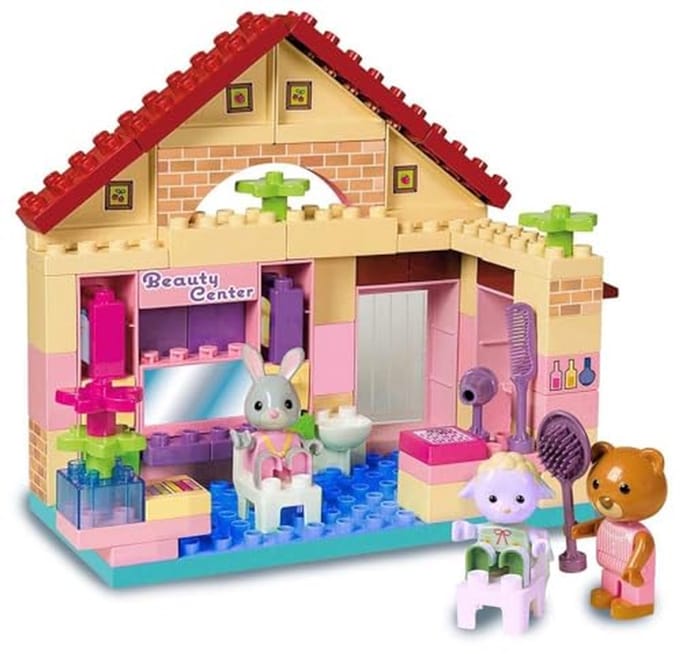 Bouwblokken Set - Speelgoed Blokken - Creatief Spelen - Compatibel met Andere Blokken - 80 Stukken - Multicolor