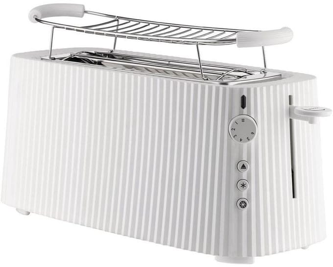 Alessi Plissé Broodrooster Lang Wit