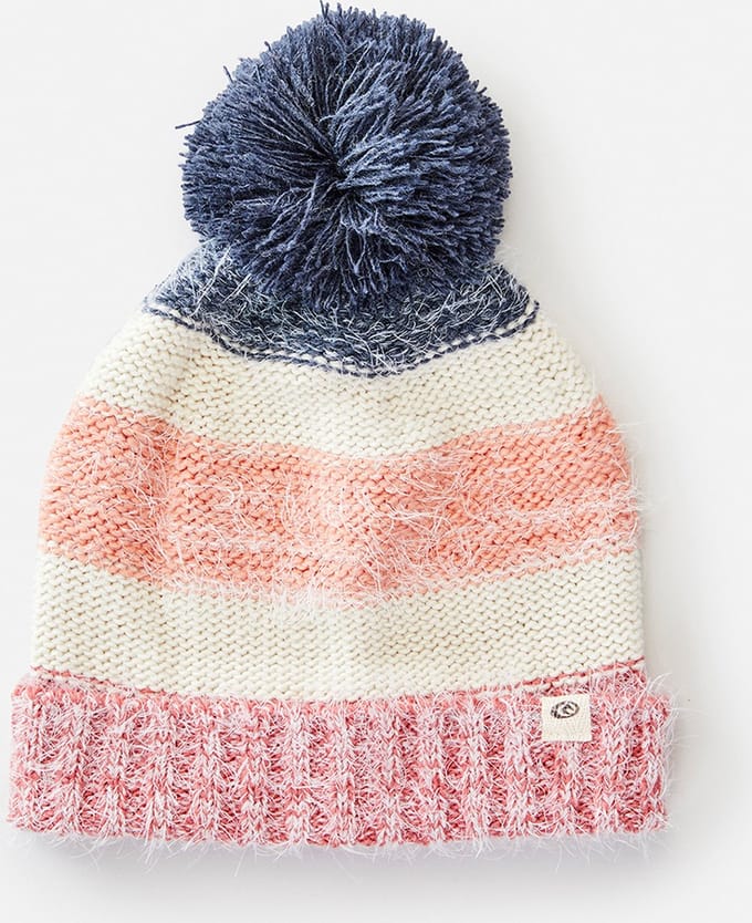 Surf Treehouse Pom Pom Beanie - Multi