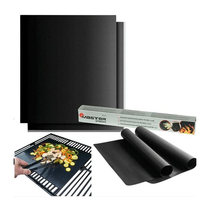 Master Grill&Party - Set van 2 multifunctionele grill- en bak matten