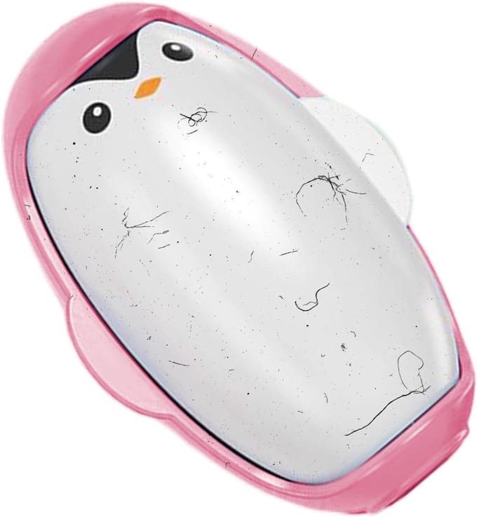 Pluisroller Bal - Haarverwijderaar Roller - Kleding Reinigen - Herbruikbaar en Wasbaar - 7.4 x 10.5 cm - Roze