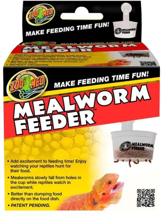Zoomed Hanging Mealworm Feeder Opruiming