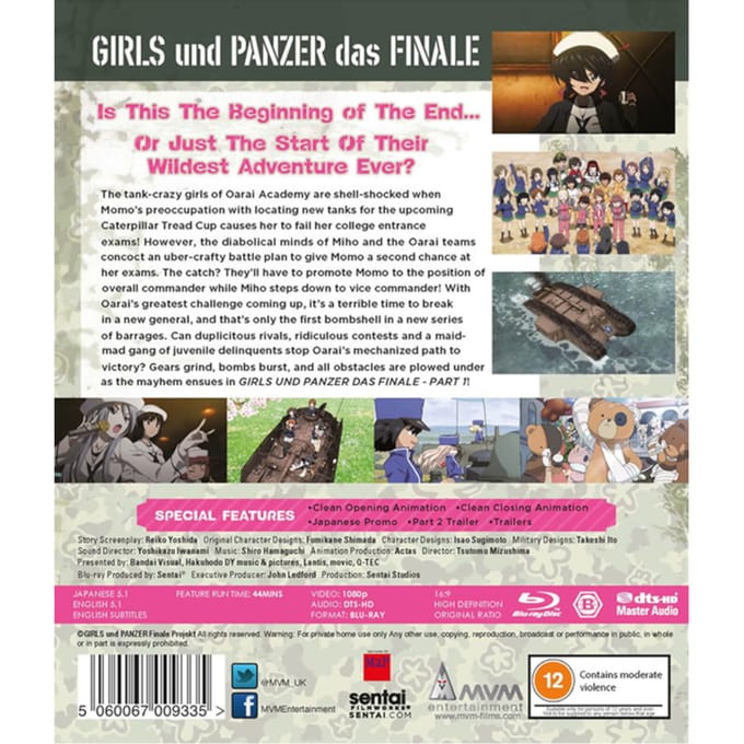 Anime - Girls Und Panzer: Das Finale 1