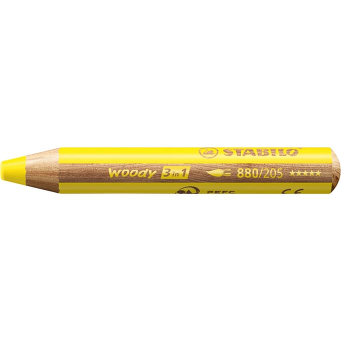 STABILO woody 3 in 1 - multitalent potlood - Geel - Per stuk