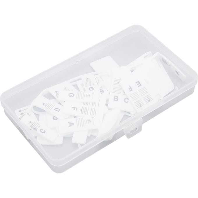Piano Toetsenbord Noten Label Verwijderbaar Siliconen Herbruikbare Piano Noten Gids Sticker voor 88 Toetsen Volledig white
