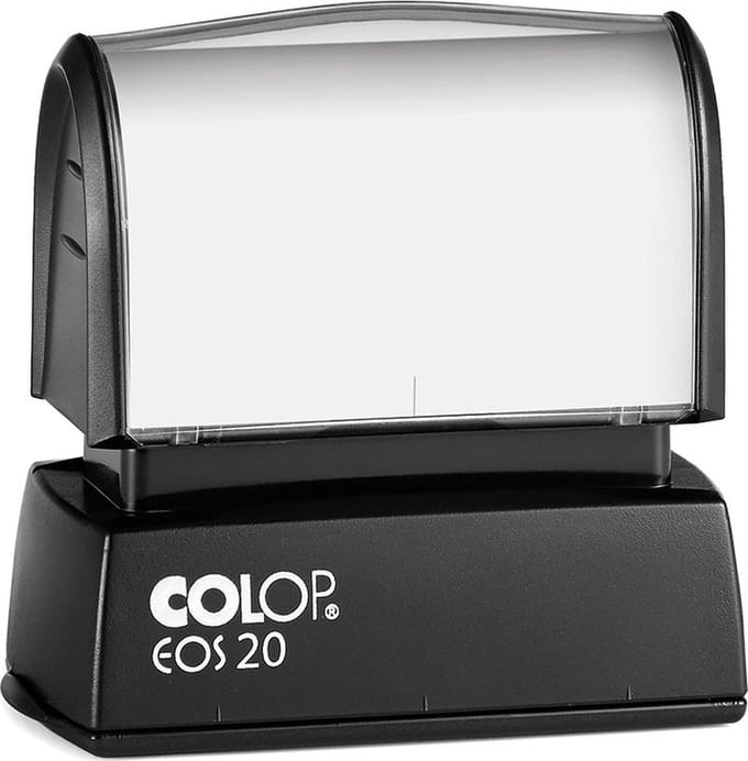 Colop EOS 20 Xpress stempel blauw