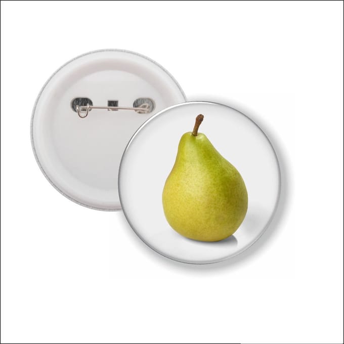 Button Met Speld - Peer