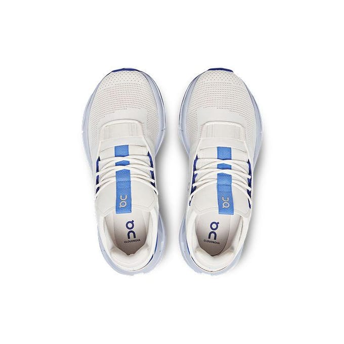 ON Cloudnova Undyed White Heather Dames Sneakers 26.98224 37.5 white