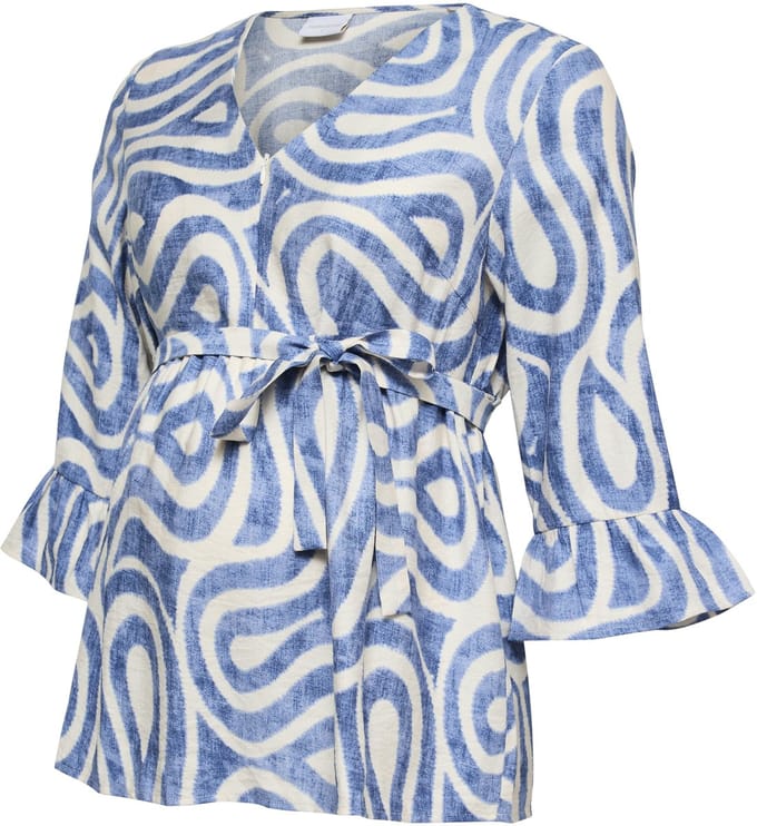 Mama Licious Blouse Regular fit V-Hals Top