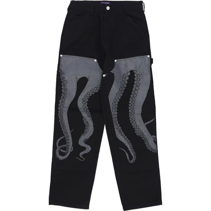 Hammer Double Knee Pant Heren Lange Broek Zwart