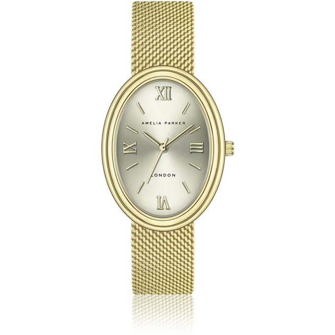 Vrouwenhorloge Amelia Parker Créma Mesh