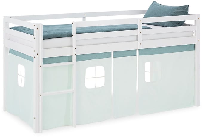 Homestyle4u hoogslaper - 90x200 cm - Mint