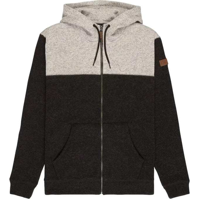 Hooded sweatshirt met rits Quiksilver Keller Block