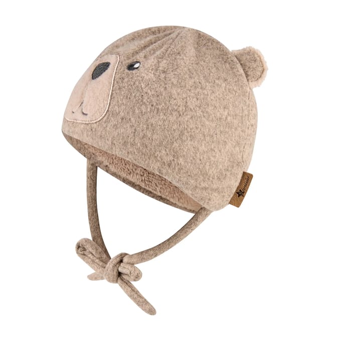 Muts met beren gezicht patroon voor baby jongen Sterntaler