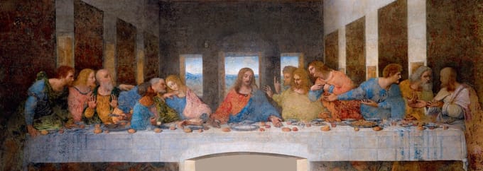 Bluebird Puzzle Da Vinci - legpuzzel The Last Supper 1000 stukjes.