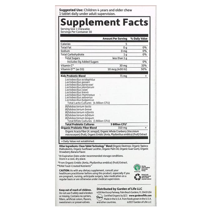 Dr. Formulated biotica supplementen Kids 5 miljard
