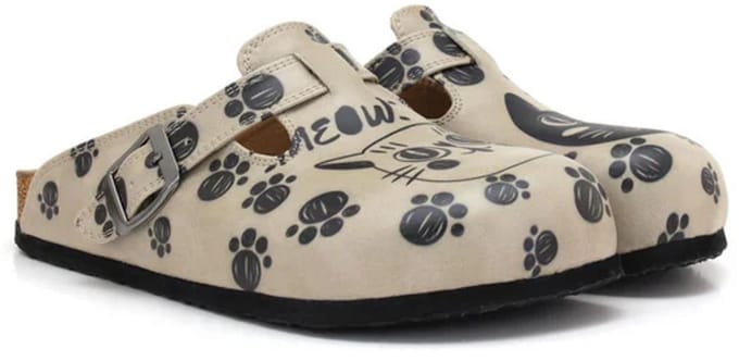 Goby – Meow Paws Dames Clogs – Vegan – Handmade – Maat 37