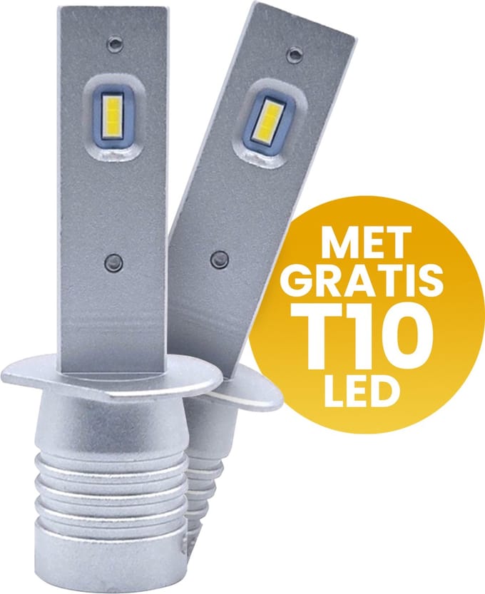 XEOD H1 Perfect Fit LED lampen met E-Keur – Auto Verlichting Lamp – Dimlicht en Grootlicht - 2 stuks – 12V